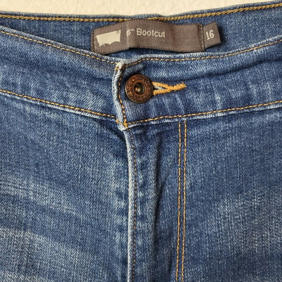 Levi's 515 Bootcut jeans size 16 - Picture 2 of 16